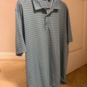 Men's Blue Cutter & Buck Polo